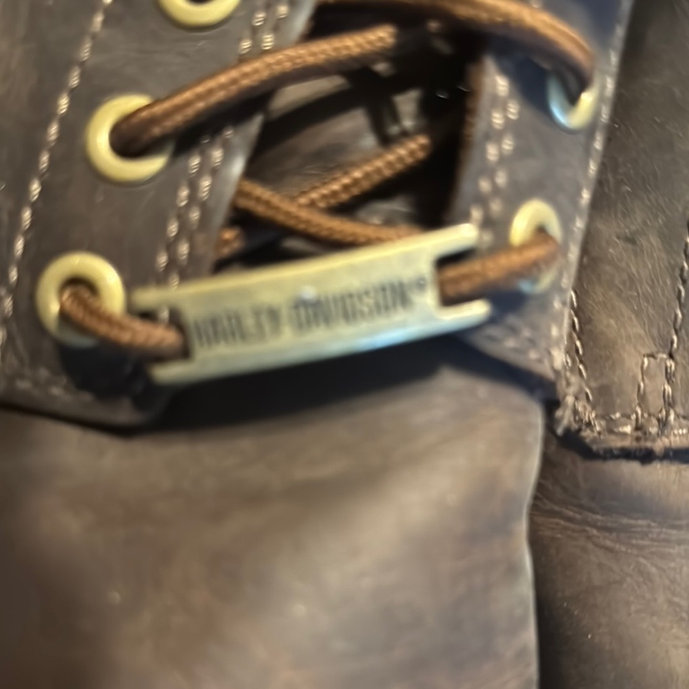 Harley-Davidson Men's Darrel Brown Leather Boots - Picture 5 of 8